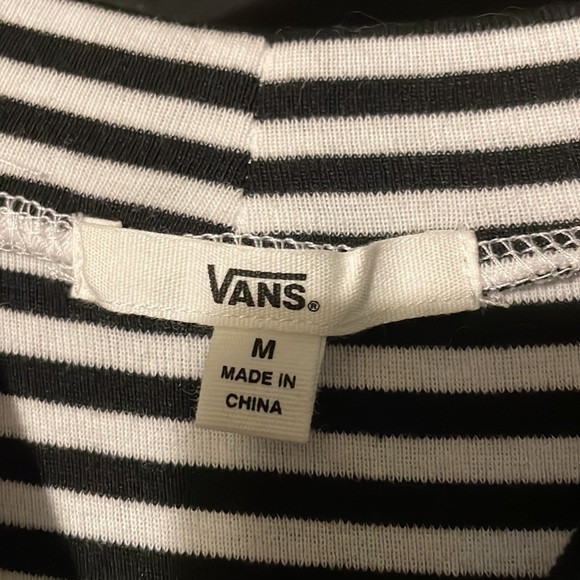 Striped Vans tank top NWOT - Picture 3 of 3